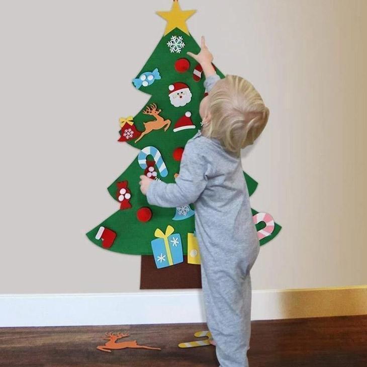 Arbre de Noël bricolage pour les enfants
